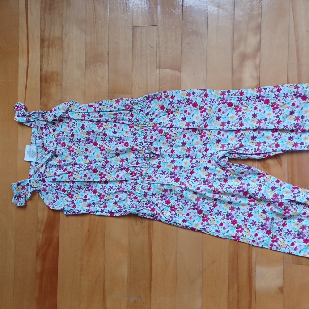 Floral Jumpsuit girls Size US 4